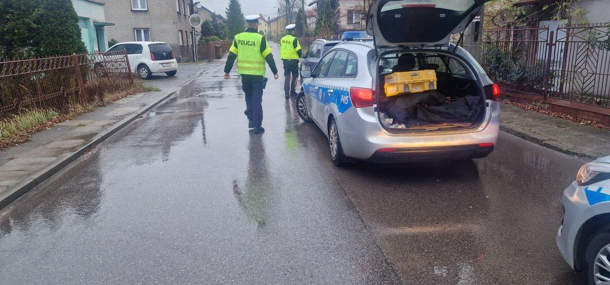 Potrącenie w Jeleniu. 86-latka wtargnęła na jezdnie