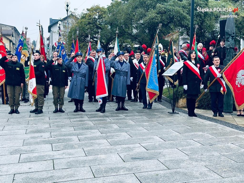Obchody Narodowego Święta Niepodległości w jaworznickim garnizonie policji