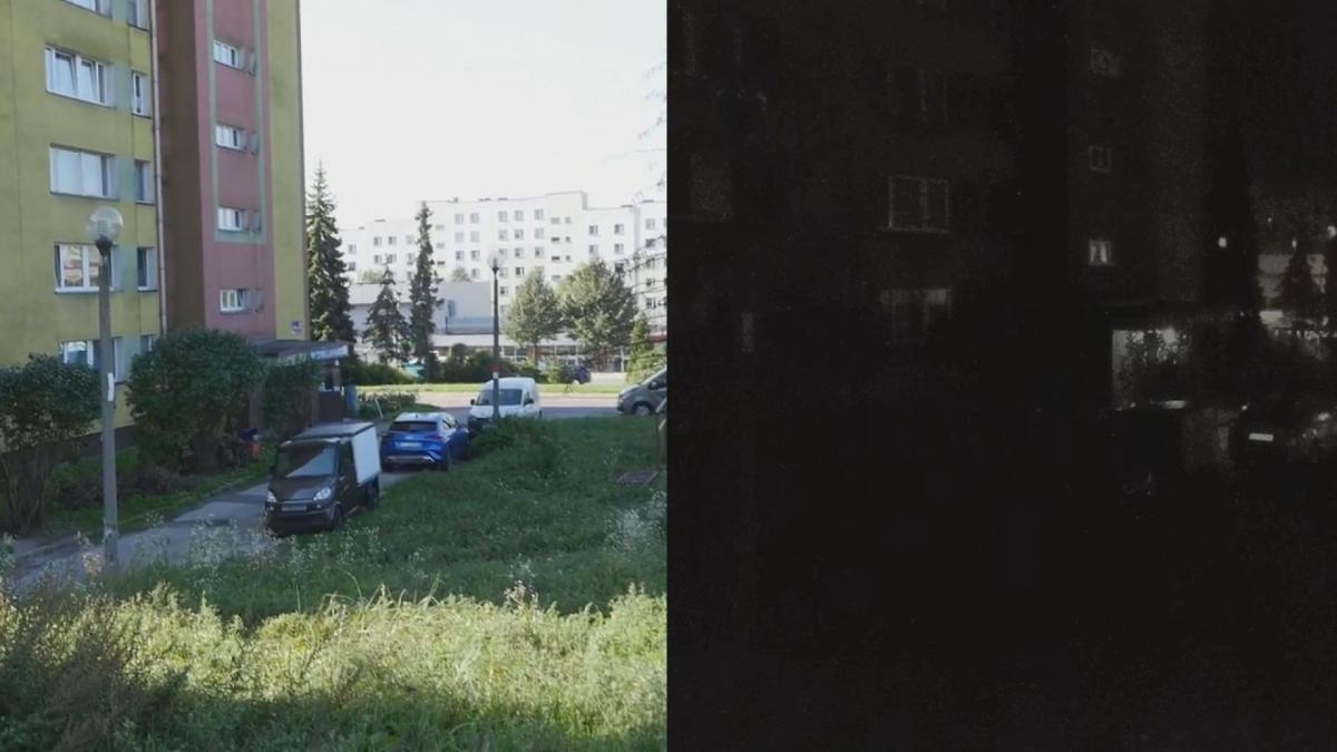 Nie świecą latarnie w centrum miasta