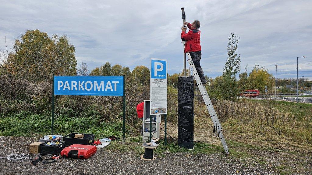 Parkometry na Geosferze Od.Nowa - tym razem z kamerami monitoringu