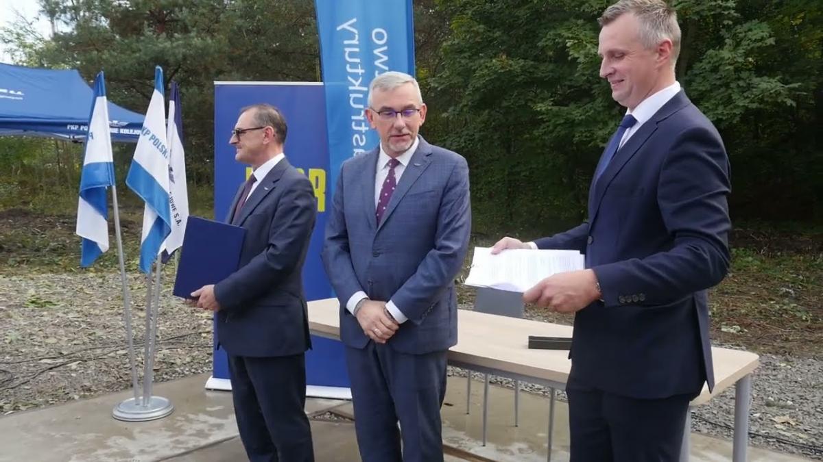 Nowa stacja kolejowa na Jęzorze w Sosnowcu. Podpisano umowę z wykonawcą
