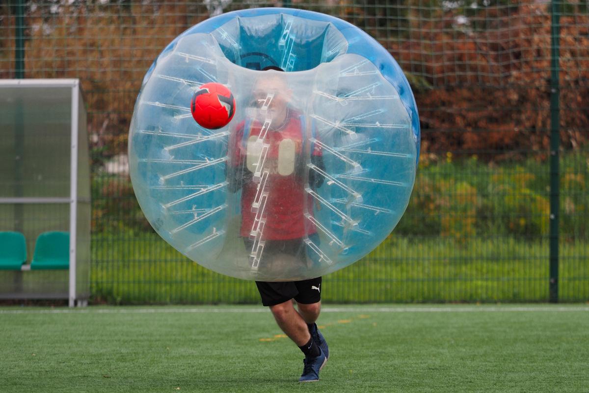 Jaworznicki turniej Bubble Soccer-a