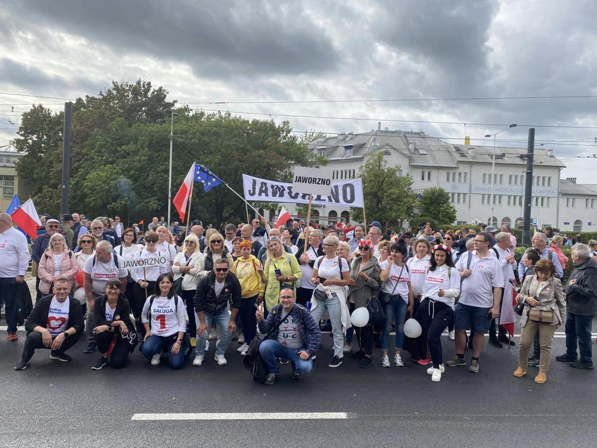 Marsz Miliona Serc.  Dziękuję jaworznianom, jesteście wspaniali