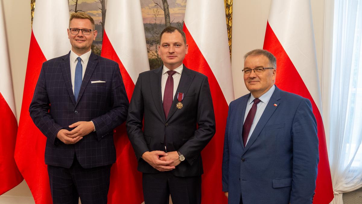 Marcin Kozik odznaczony Brązowym Krzyżem Zasługi
