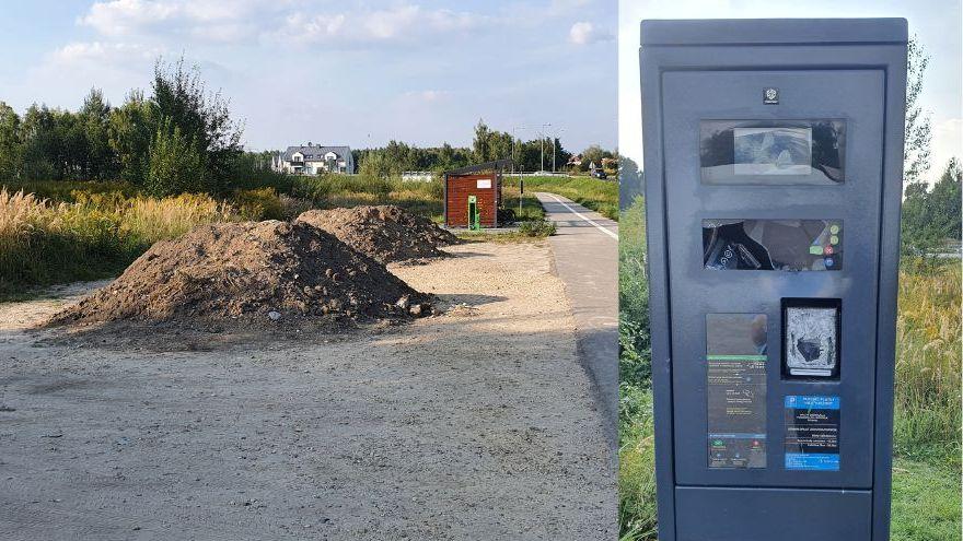 Parkometry na Geosferze w Jaworznie zdewastowane!