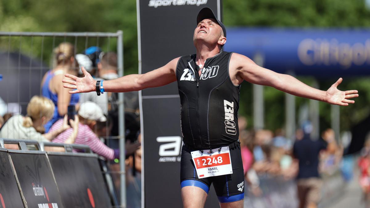 Kamil Kwaśniewski w Top 100 w swojej kategorii wiekowej w Ironman Warszawa