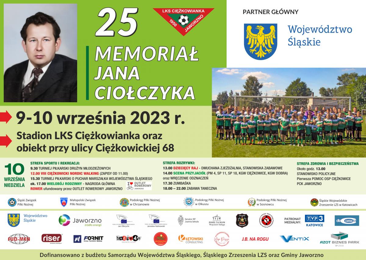 LKS Ciężkowianka zaprasza na 25. Memoriał Jana Ciołczyka