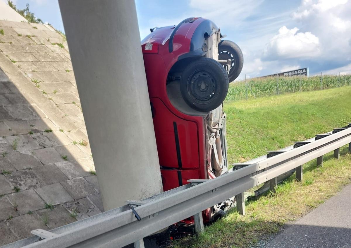Wypadek śmiertelny na autostradzie A4