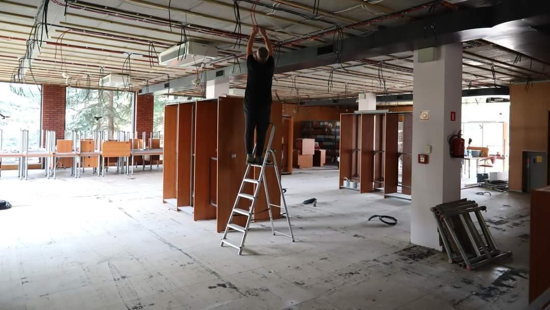 Trwają remonty miejskich bibliotek