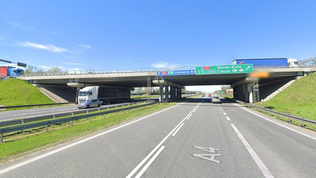 Trwa remont na węźle Brzęczkowice autostrady A4. Od 17 sierpnia zmiany w organizacji ruchu