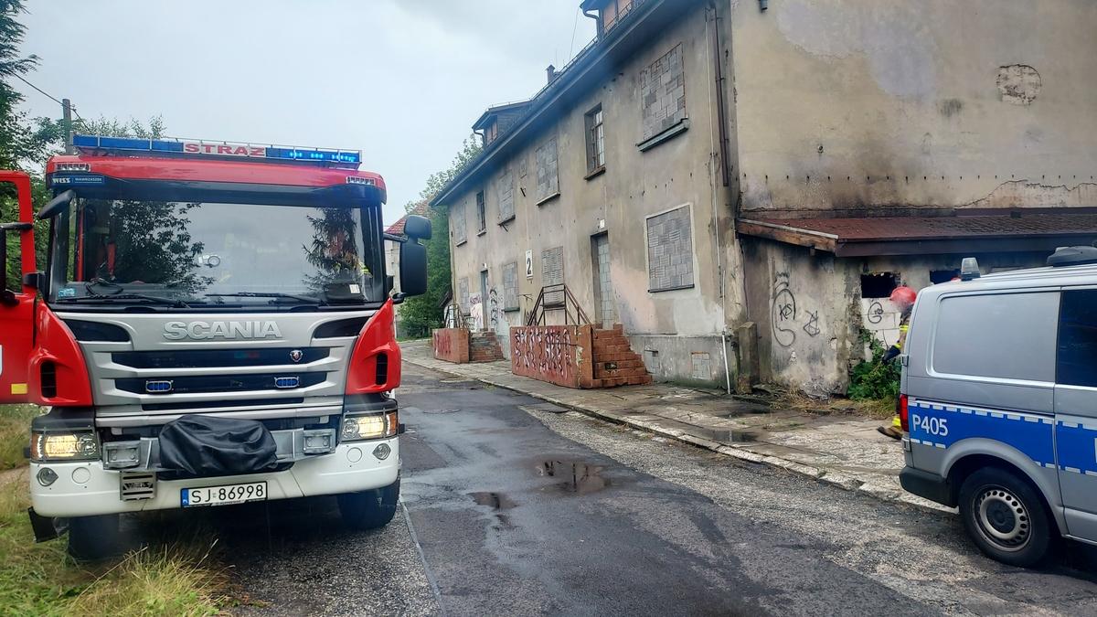 Kolejny pożar pustostanu na Pieczyskach
