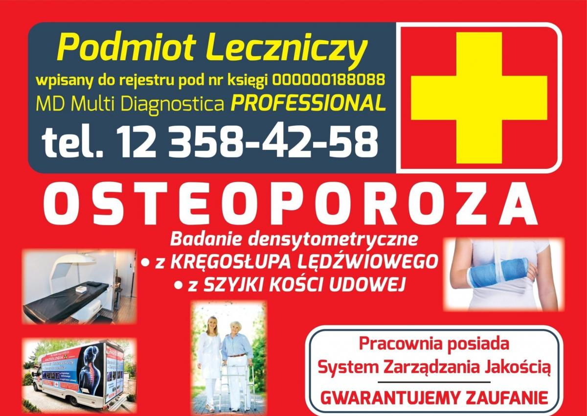Badanie osteoporozy w Jaworznie