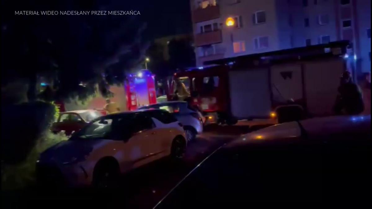 Nieznany sprawca wylał środek chemiczny nieokreślonego pochodzenia na balkon. Interweniowały jaworznickie służby