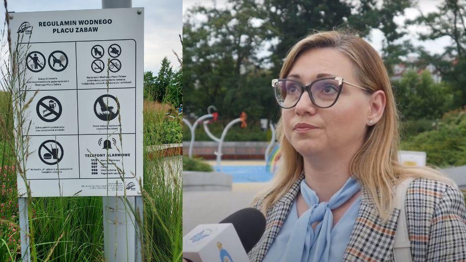 Dziecko na wózku inwalidzkim wyproszone z Wodnego Placu Zabaw w Jaworznie