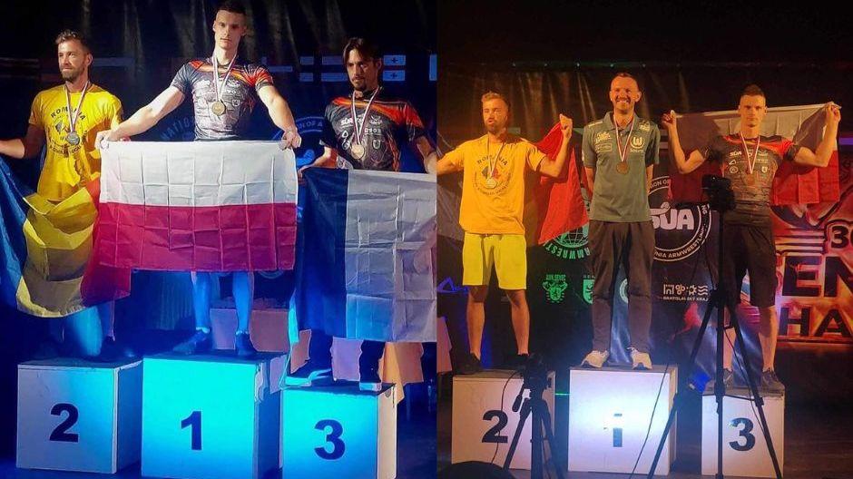 Łukasz Kopyść na podium Pucharu Świata IFA w siłowaniu się na rękę