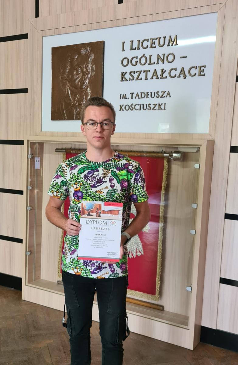 GEOGRAFICZNY SUKCES UCZNIA I LO