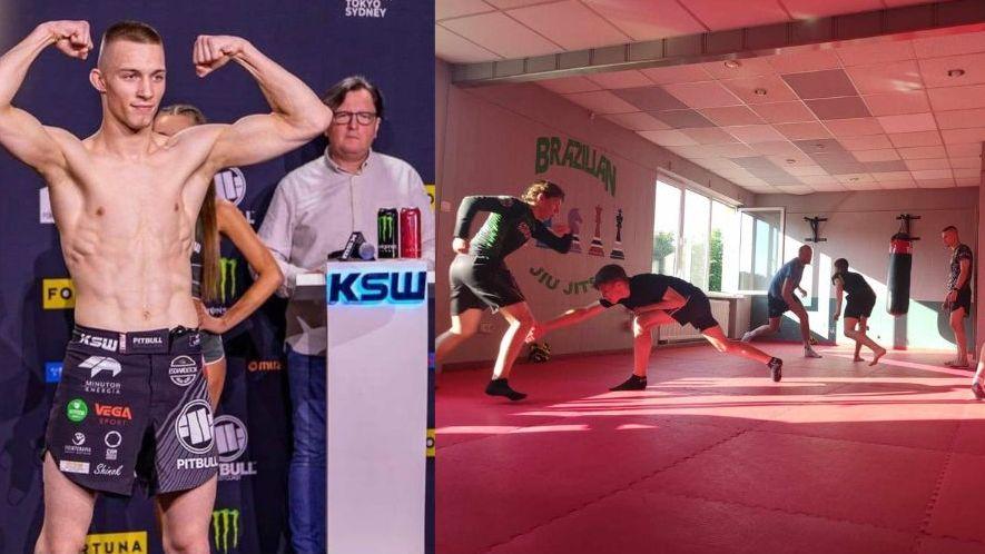 Zawodnik KSW pojawił się w Jaworznie. Trenował młodych adeptów MMA