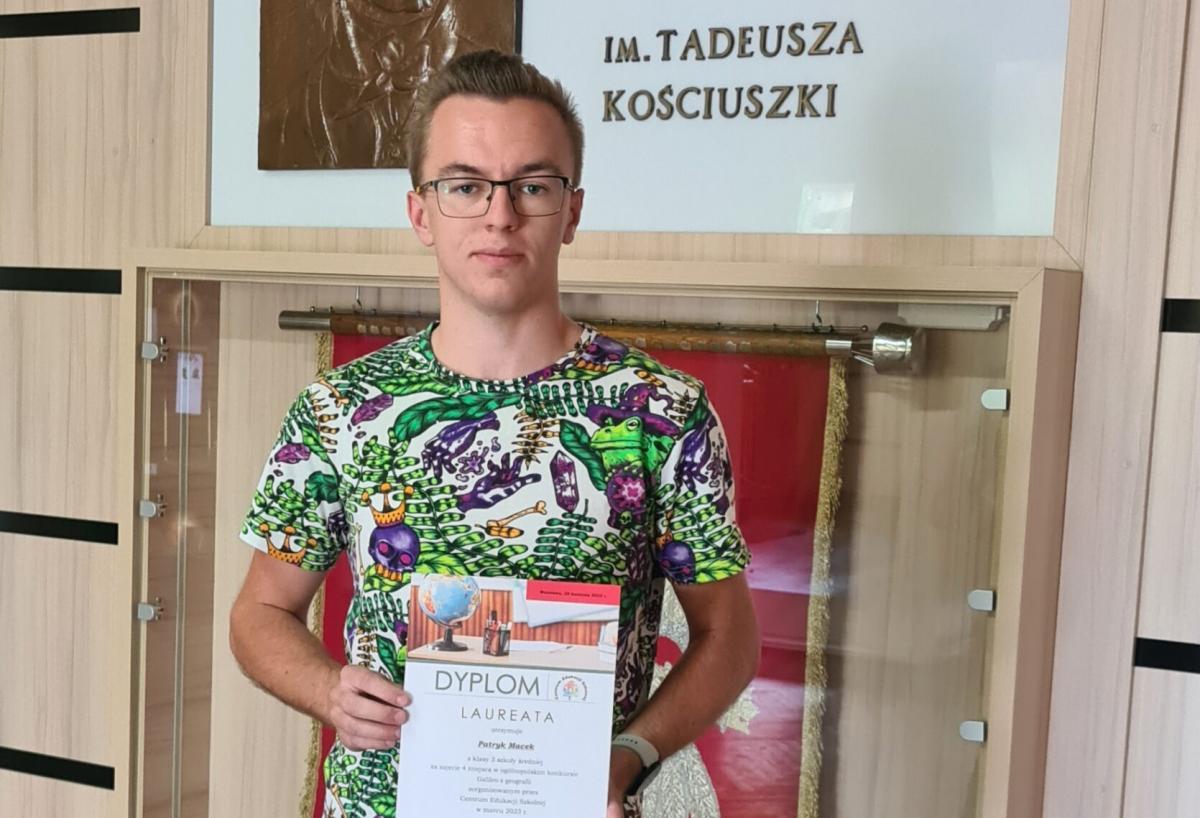 Geograficzny sukces ucznia I LO