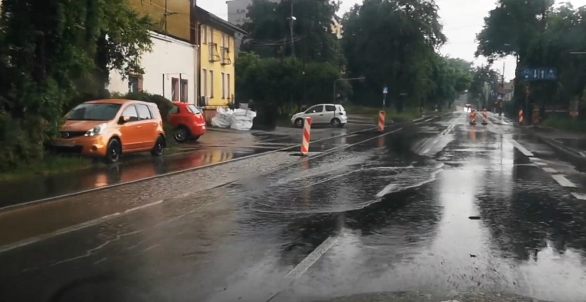 Problemy z odwodnieniem na ul. Grunwaldzkiej