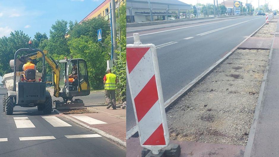 Grunwaldzka jeszcze nieodebrana, a już modernizowana i od.Nowa