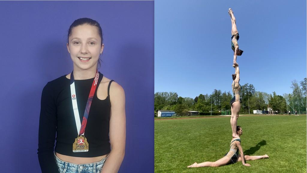 Emilia Stolarczyk została Mistrzynią Polski w akrobatyce sportowej