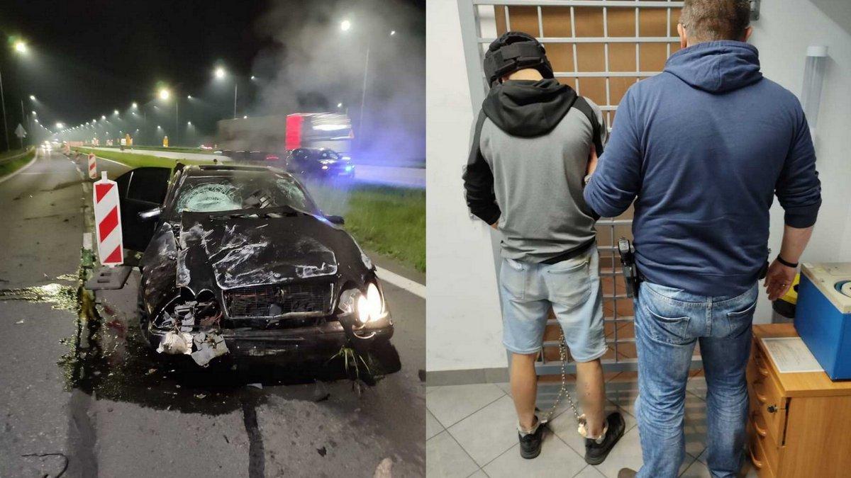 Brutalny atak na policjanta i gwałtowny pościg - dwaj mężczyźni tymczasowo aresztowani