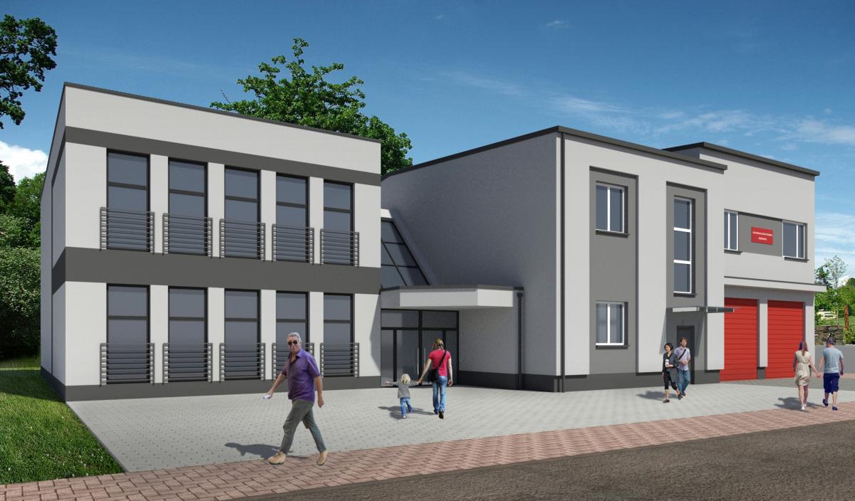 Rusza budowa Centrum Kulturalno-Społecznego i remont OSP w Ciężkowicach