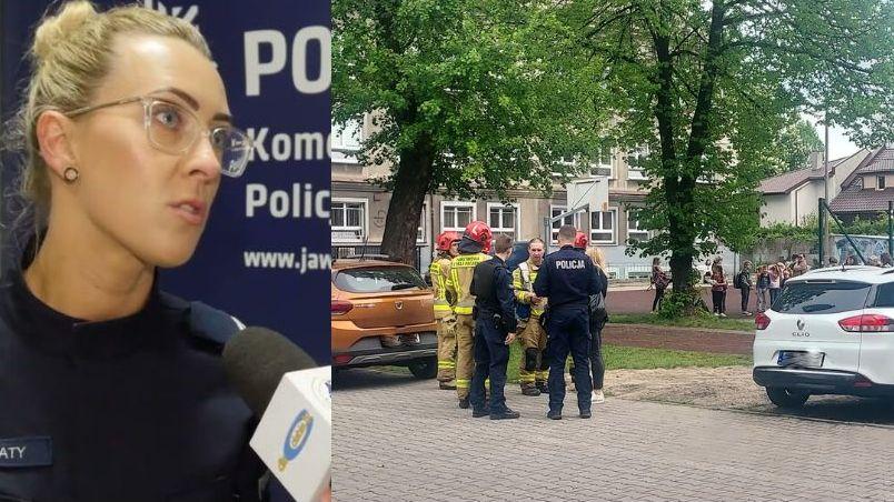 216 osób ewakuowanych ze szkoły. 13-latek, który rozpylił gaz poniesie konsekwencje karne