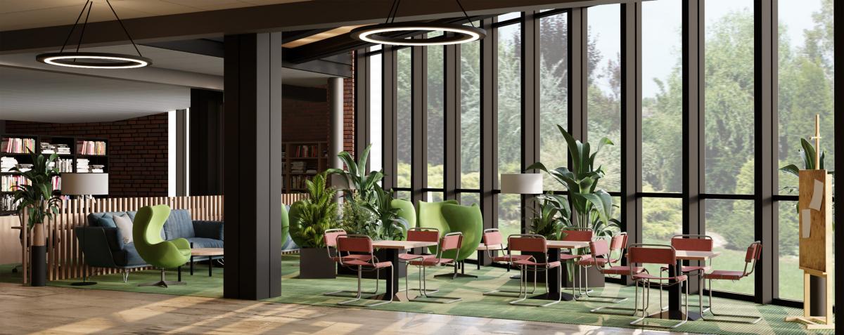 „Biblioteka innowacji – przyjazne miejsce blisko mieszkańców. Modernizacja budynku MBP w Jaworznie”