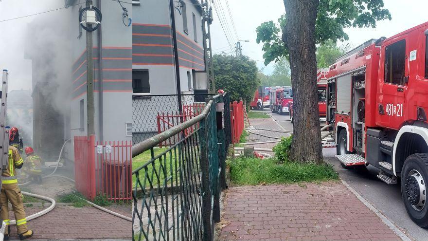 Brak ostrożności powodem pożaru na ul. Cyprysowej [Wideo]