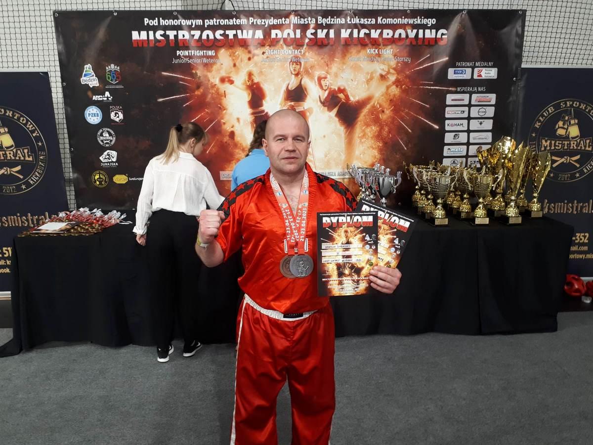 Trener klubu Fighting Jaworzno Wicemistrzem Polski w Kickboxingu
