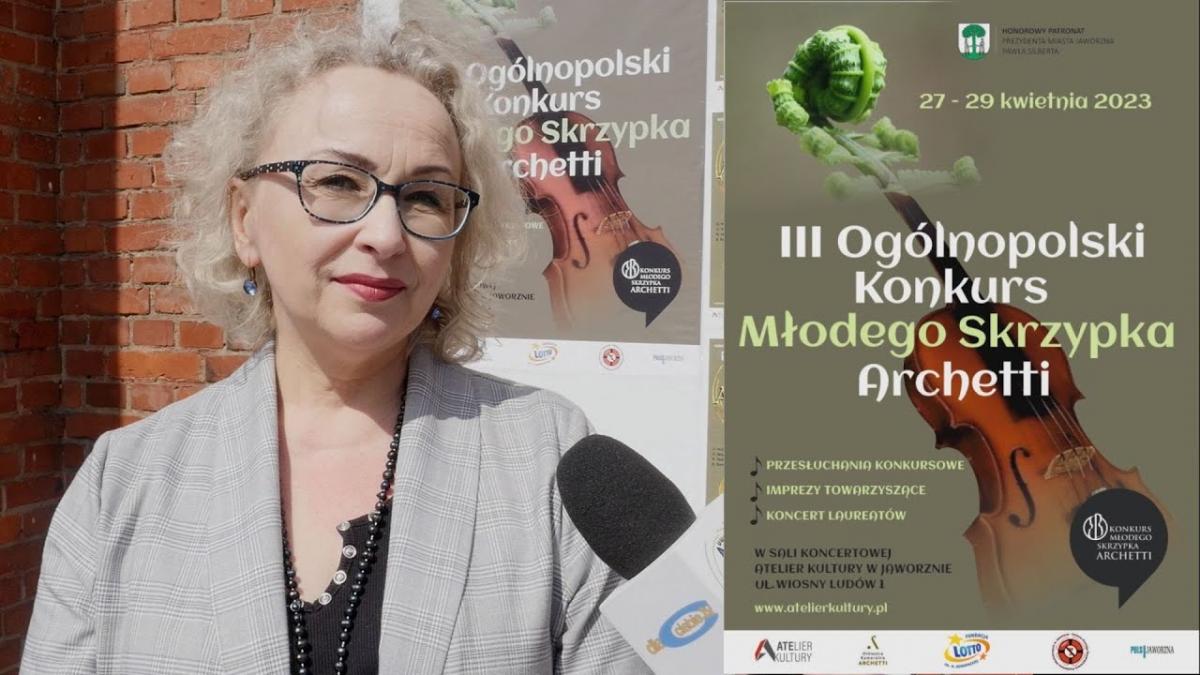 Zaproszenie na III Ogólnopolski Konkurs Młodego Skrzypka Archetti