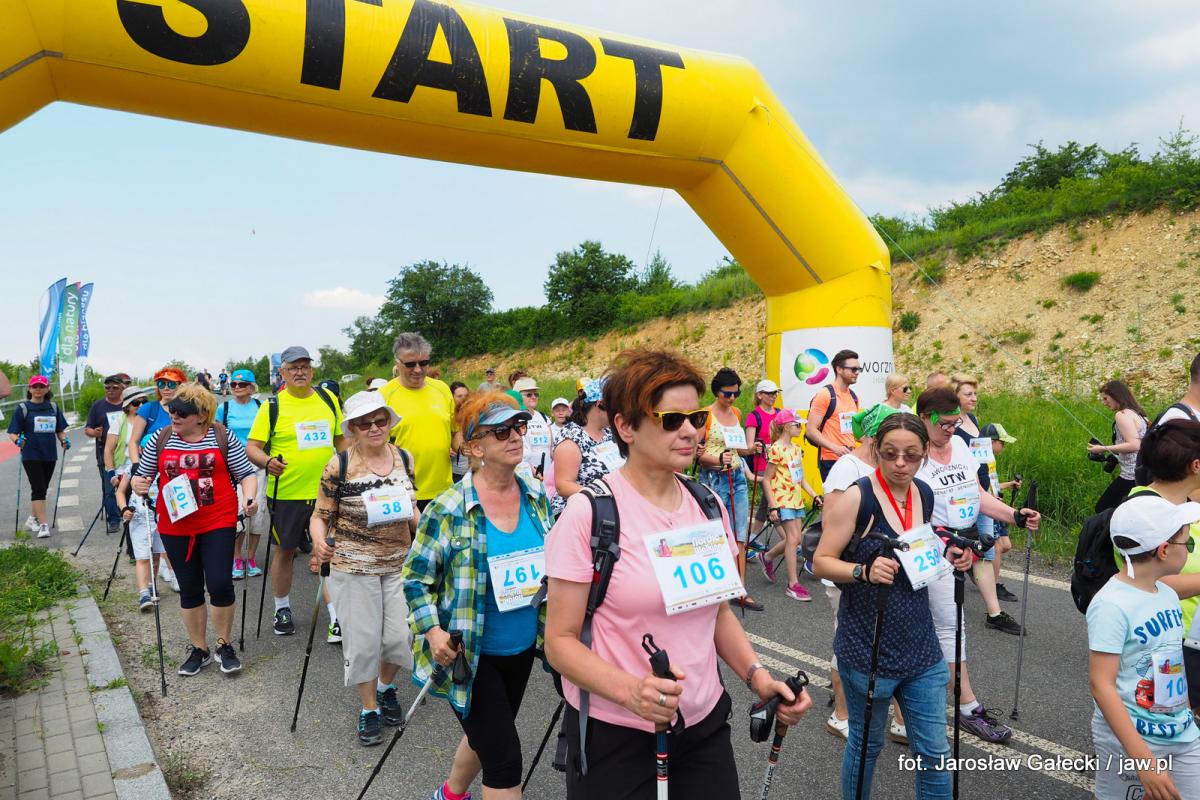 VIII Rajd Nordic Walking w Ciężkowicach