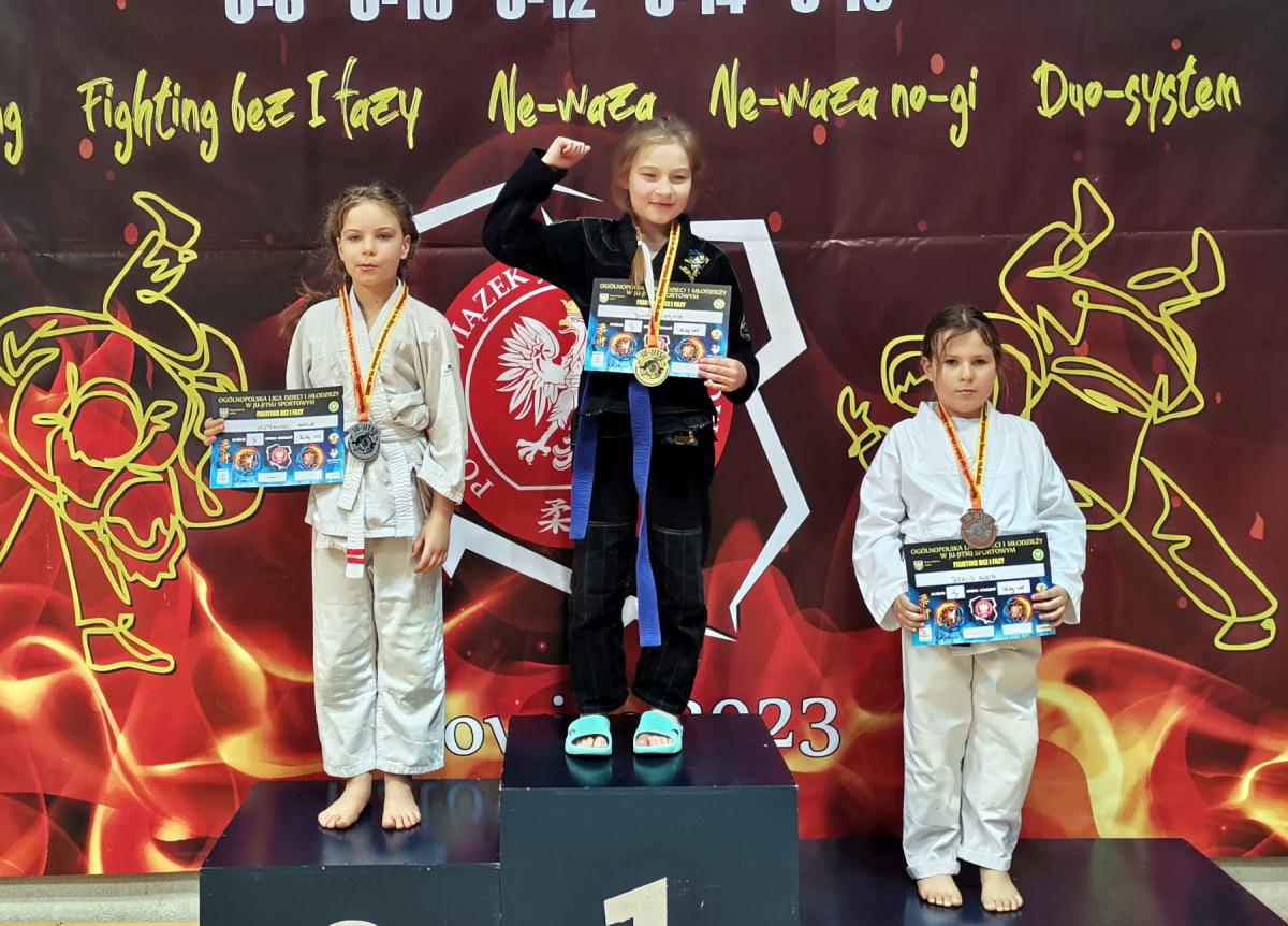 Satori Jaworzno z medalami w Ogólnopolskiej Lidze Ju-jitsu