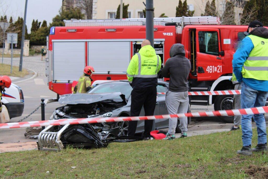 66-latka sprawczynią groźnej kolizji w Centrum