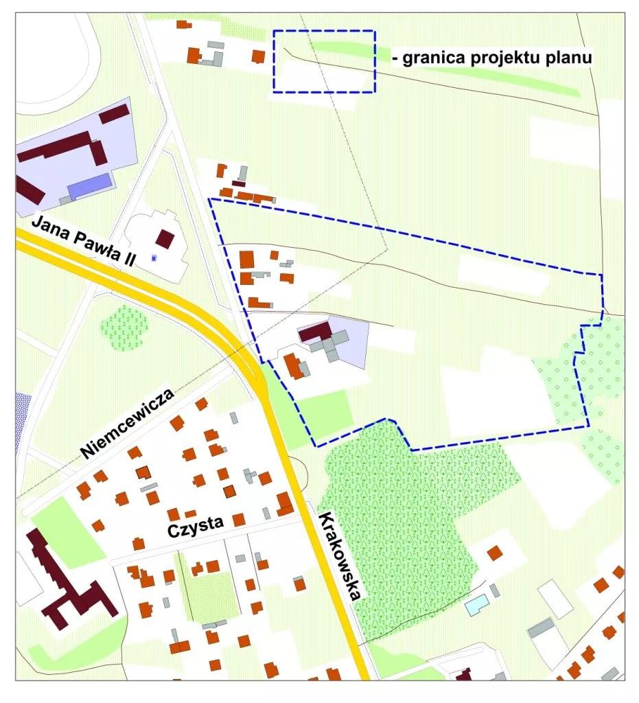 Plan zagospodarowania przestrzennego „Pastwiska” do wglądu