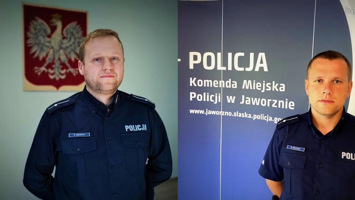 Policjanci uratowali mężczyznę