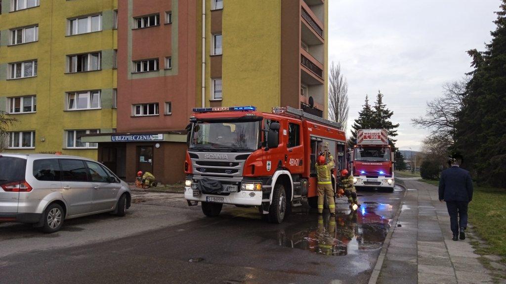 Krok od tragedii. Interwencja straży pożarnej w Centrum