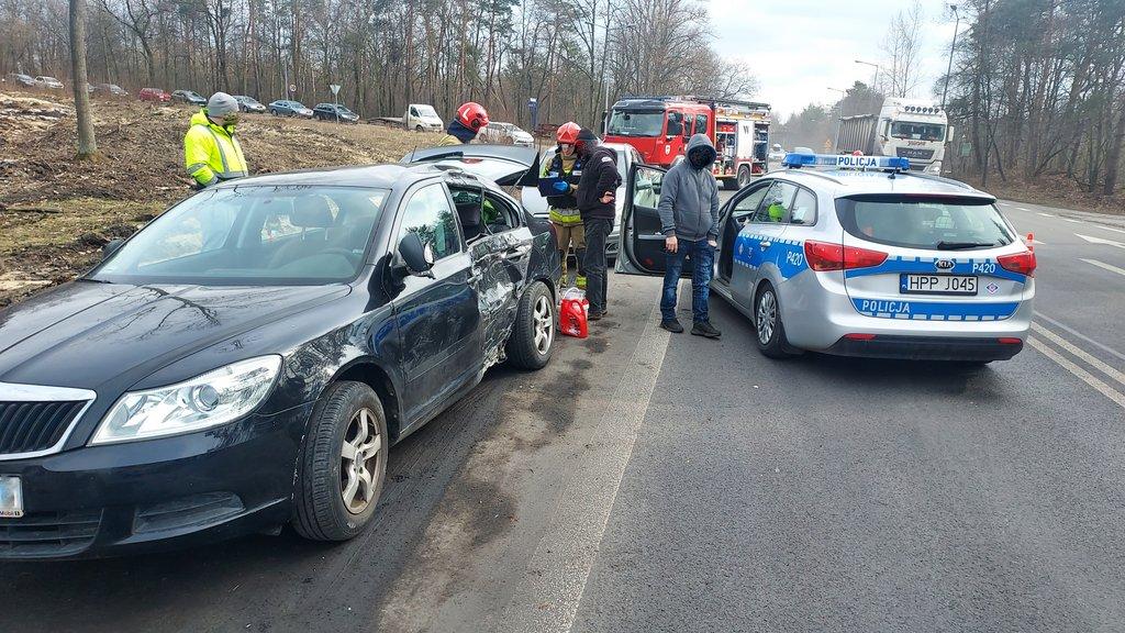 67-latek sprawcą kolizji z samochodem ciężarowym