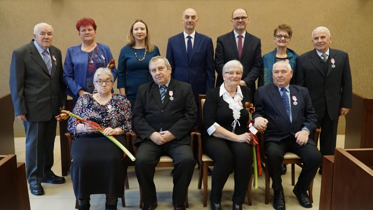 Jaworznickie pary świętowały 50. rocznice ślubów