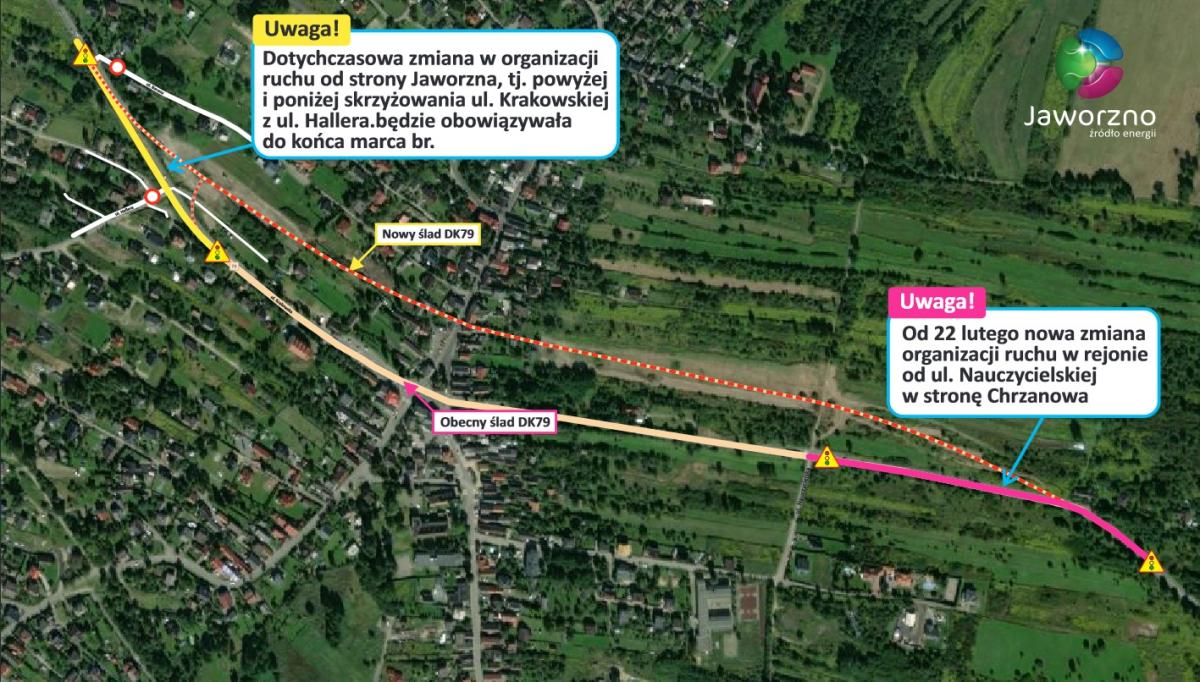 Zmiana organizacji ruchu w Byczynie od 22 lutego