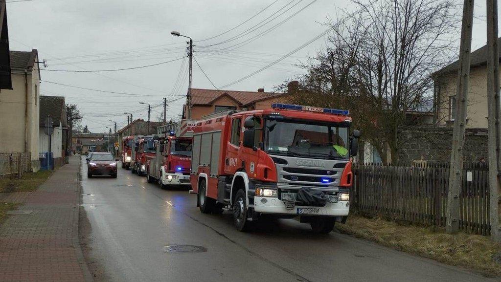 Pożar w kotłowni w domu jednorodzinnym w Byczynie