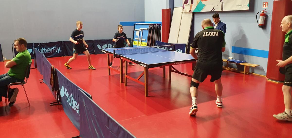 Mecz 10. kolejki sezonu tenisa stołowego