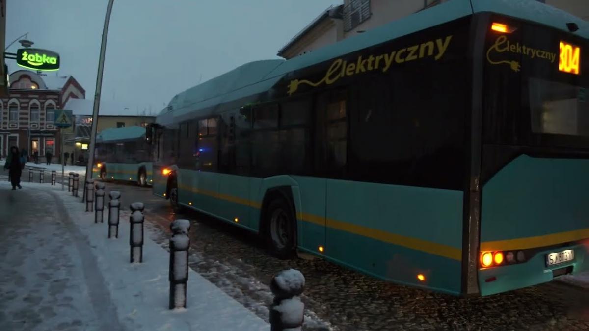 Autobus zablokował ul. Mickiewicza