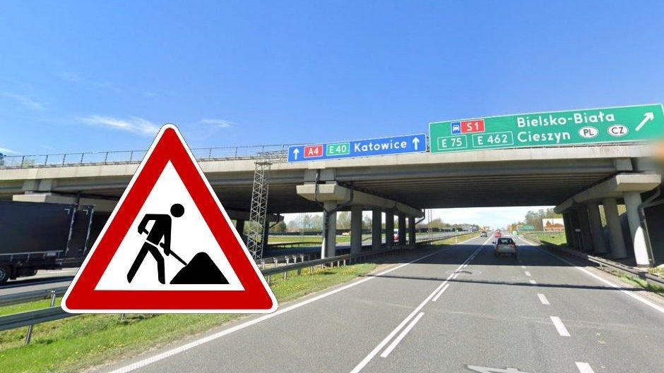 Rusza remont wiaduktu na węźle Brzęczkowice. Może to zwiększyć ruch w Jaworznie