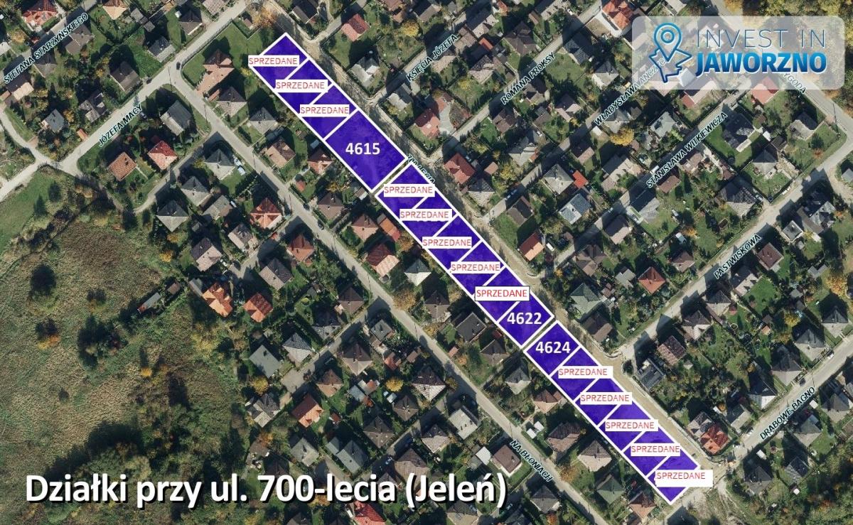 Miasto sprzedaje działki przy ul. 700-lecia