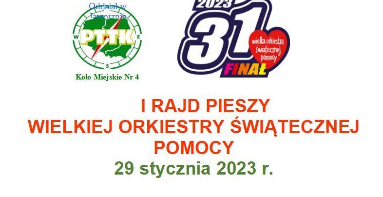 PTTK Oddział  w Jaworznie zagra z WOŚP