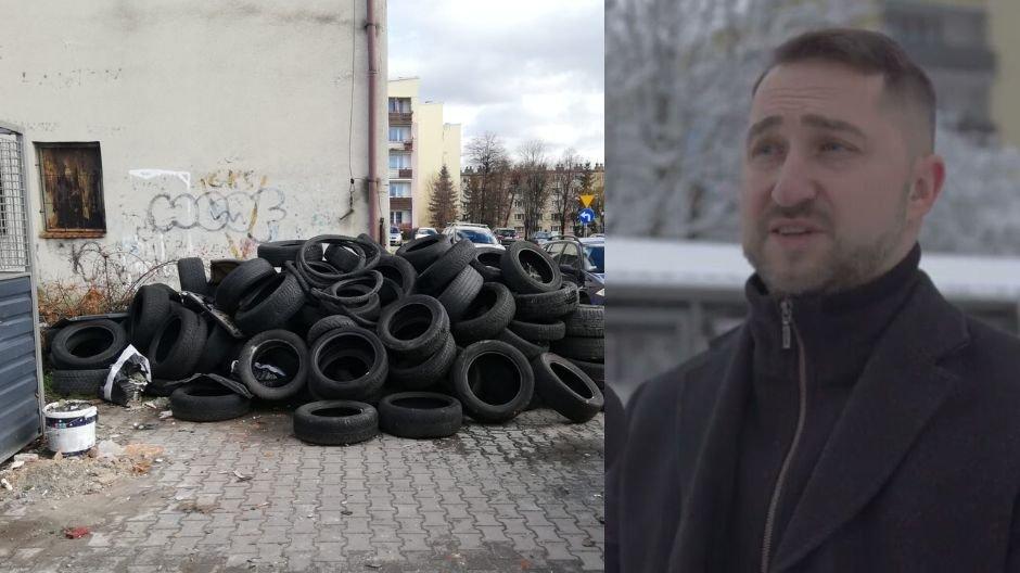 Podrzucają opony na śmietniki, zamiast oddawać je do PSZOK-u. Spółdzielnia apeluje