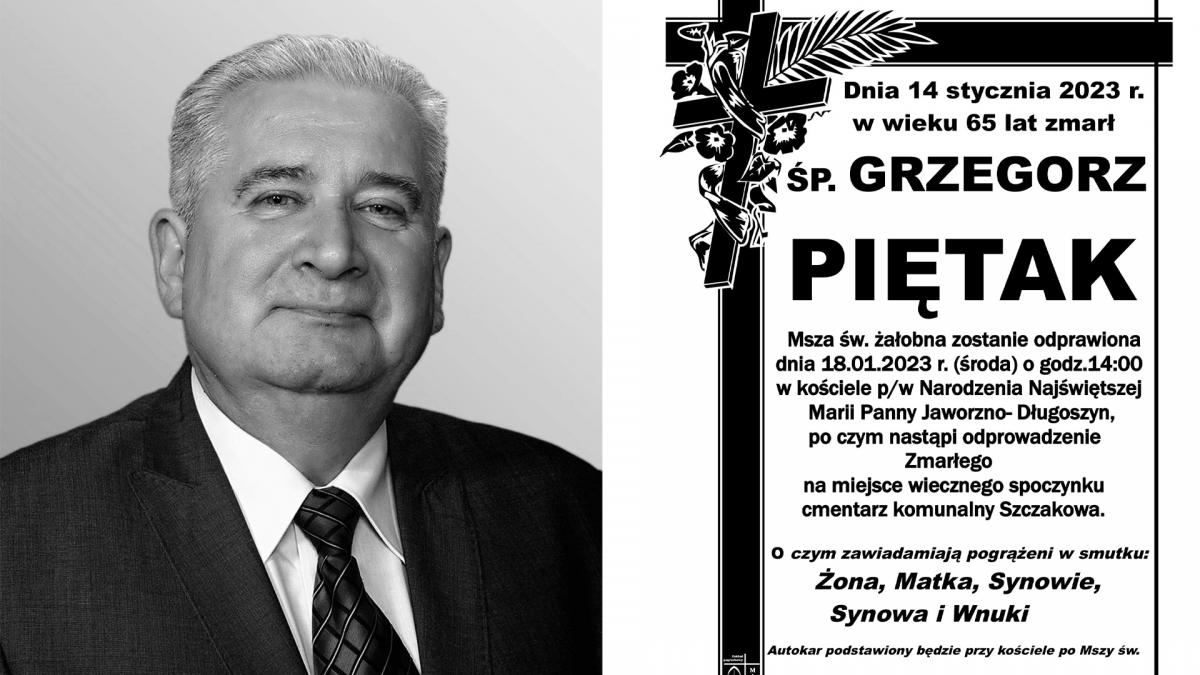 Ostatnie pożegnanie Grzegorza Piętaka