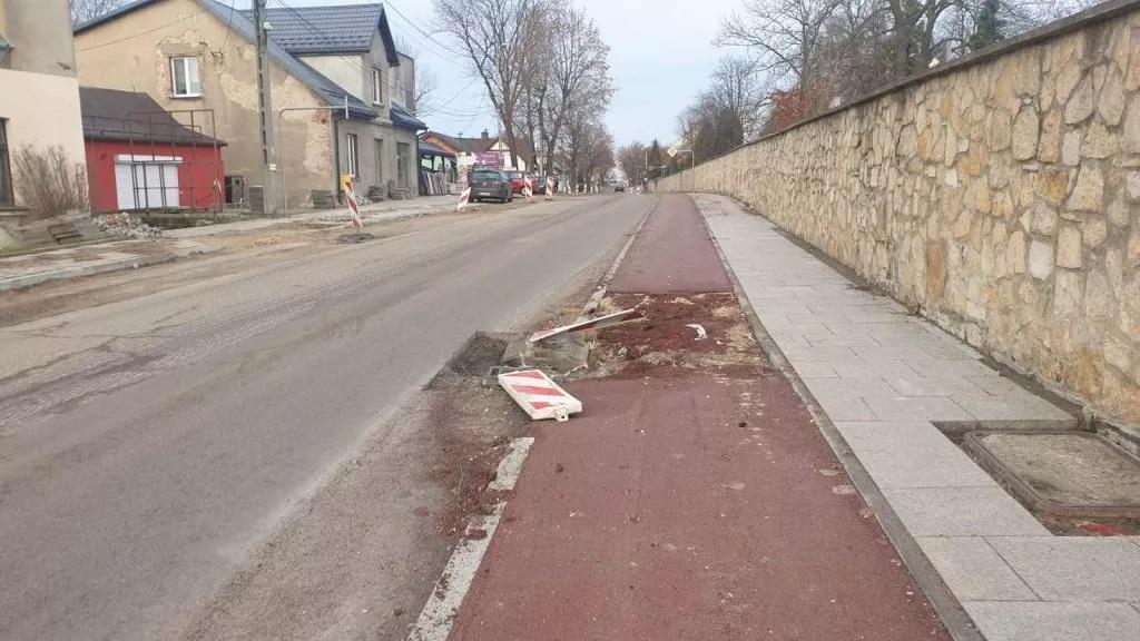 Przebudowa ul. Grunwaldzkiej zalicza poślizg